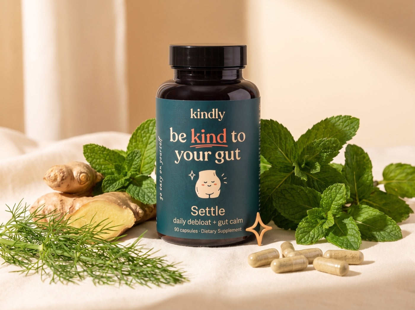 Kind to your gut, even on the hard days.